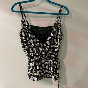 White House Black Market flirty tank.